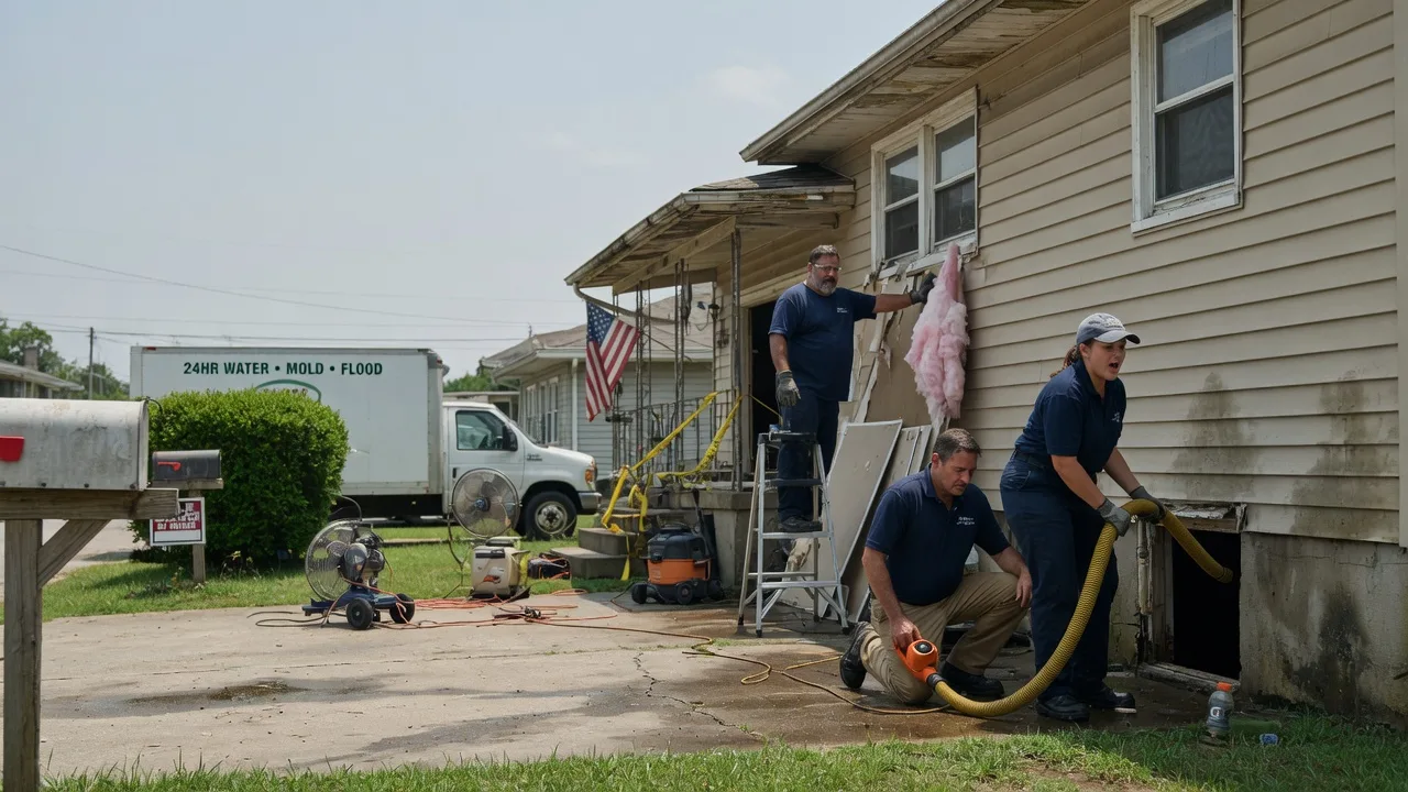 Water Damage Repair in Hannastown, PA near me
